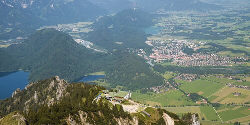 Majestic views with the Tegelbergbahn cable car