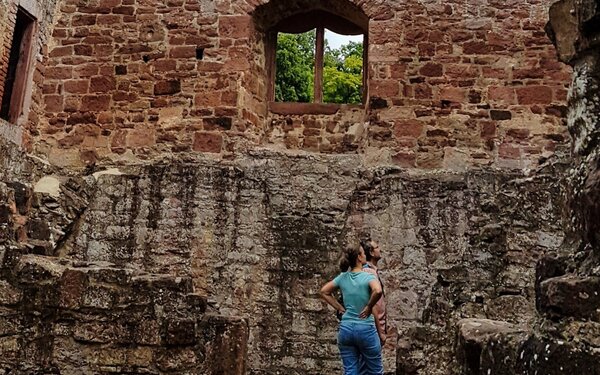 Ruine Schönrain, Foto: Betz, Reinhilde