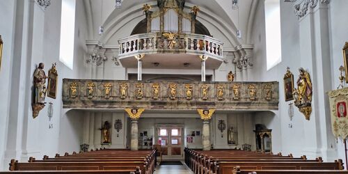 Wenz Empore mit Orgel, Foto: Fraenkische Toskana