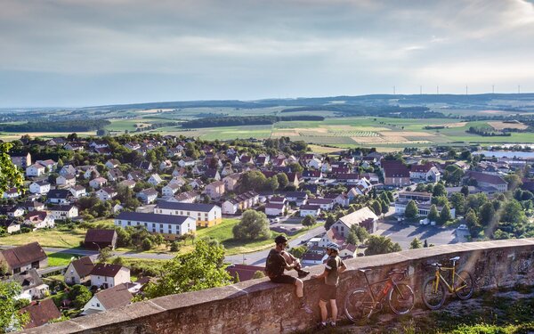 Schlossberg Königsberg Ausblick