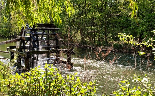 Wasserrad am Pegnitztal, Foto: Christine Dierenbach