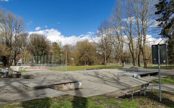 Skatepark auf der Luitpoldanlage, Foto: Stadt Freising