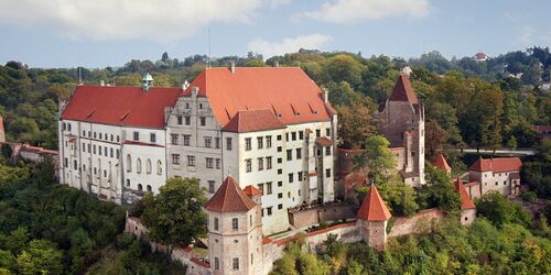 Burg Trausnitz von oben