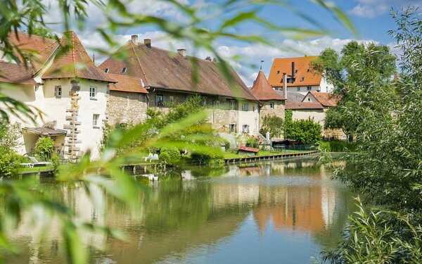 Seeweihermauer in Weißenburg in Bayern