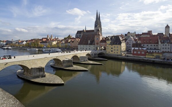 Steinerne Brücke in Regensburg