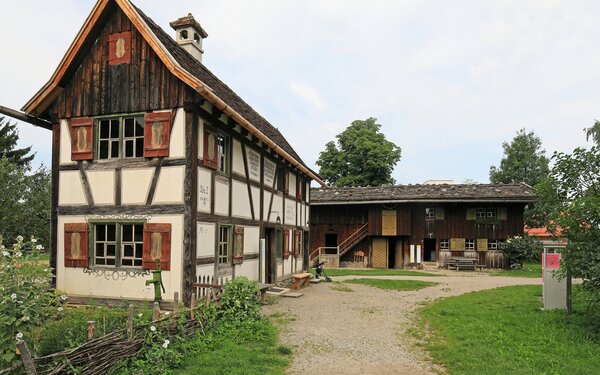 Im Schwäbischen Bauernhofmuseum Illerbeuren, Foto: Uwe Miethe
