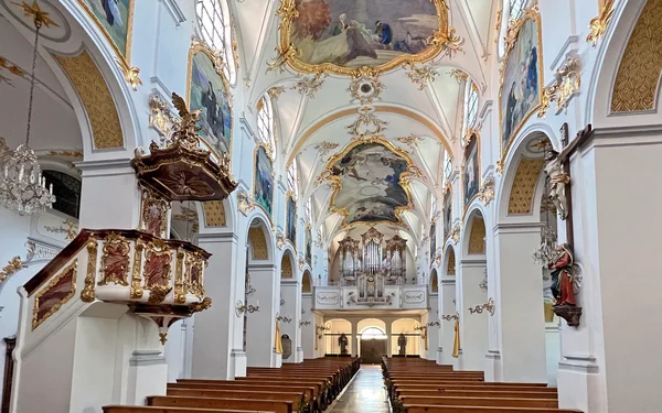 In der Klosterkirche des Klosters Scheyern, Foto: Uwe Miethe