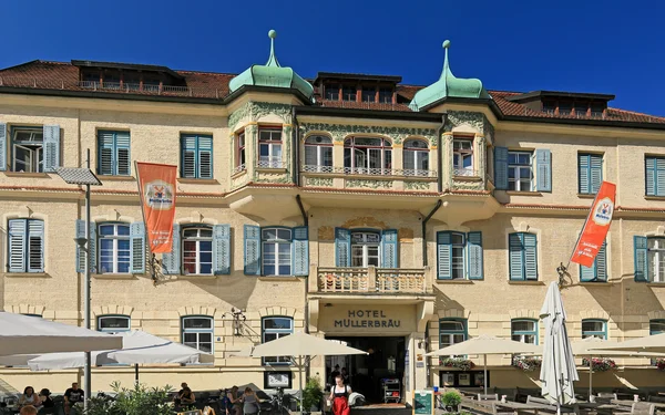 Der Brauereigasthof "Müllerbräu" in Pfaffenhofen an der Ilm, Foto: Uwe Miethe