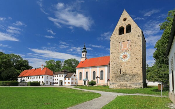 Kloster Wessobrunn, Foto: Uwe Miethe