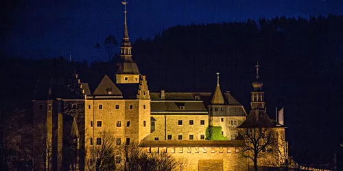 Burg Lauenstein bei Nacht, Foto: Siegfried Scheidig