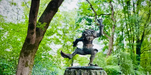 Pumucklbrunnen im Luitpoldpark