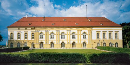 Exquisite gardens at Dachau Castle