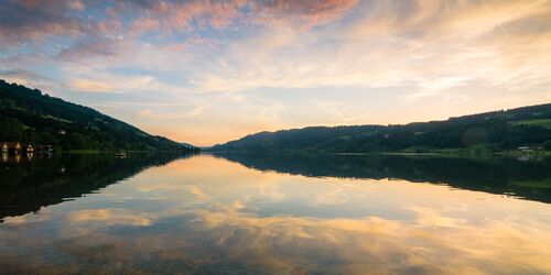 Grosser Alpsee bei Dämmerung