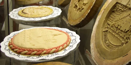 Ausstellungsstücke im Konditoreimuseum in Kitzingen