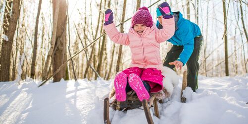 Enjoying winter sport the easy way in Oberau