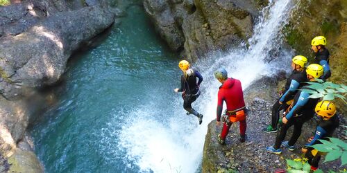 Canyoning in the Upper Allgäu