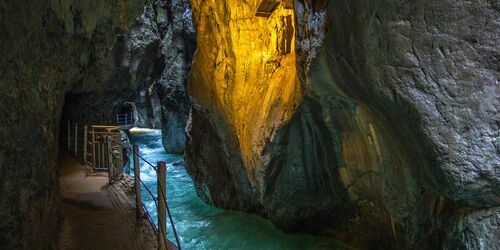 Spectacular: a hike through the Partnachklamm gorge