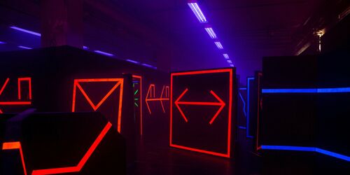 Science fiction: Laser Quest in Würzburg