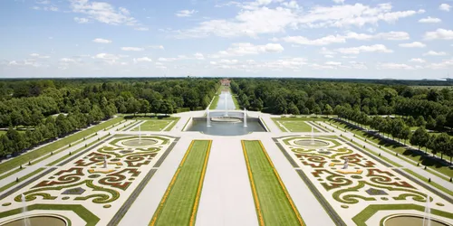 Take a walk through the gardens at Schleißheim Palace in Oberschleißheim