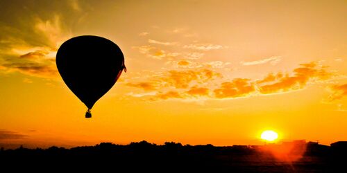 Balloon rides over Bavaria