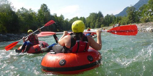 Tubing: down the Isar towards Munich