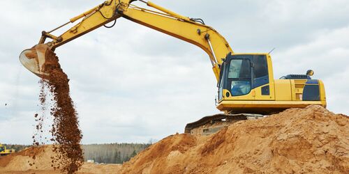 Excavator course near Bamberg