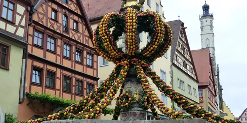 Osterbrunnen in Rothenburg